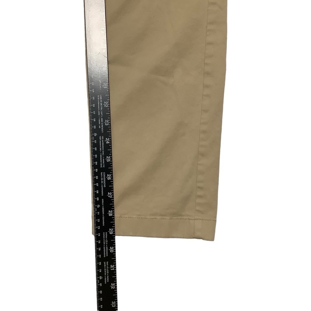 LL Bean Favorite Fit Pants Sz 8 Tan - Picture 6 of 8